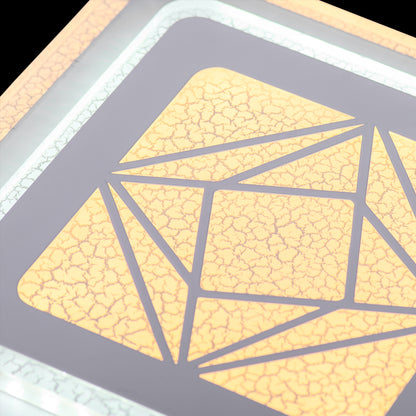 Lustre LED Ambre, 30W, Blanc, Acrylique, 4000K