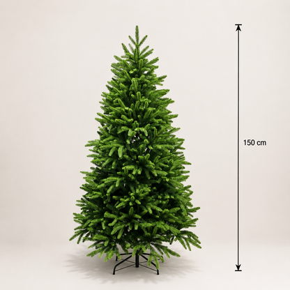 Decorațiune Brad Artificial EIS, 150 cm, 356 vârfuri, Plastic, Verde
