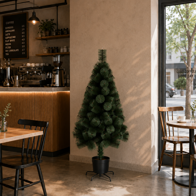 Sapin artificiel MANIITSOQ, 180 cm, 220 pointes, support métallique, vert