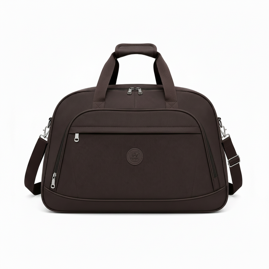 ATYRAU Sac de Voyage, 50x23x40 cm, Oxford, Marron