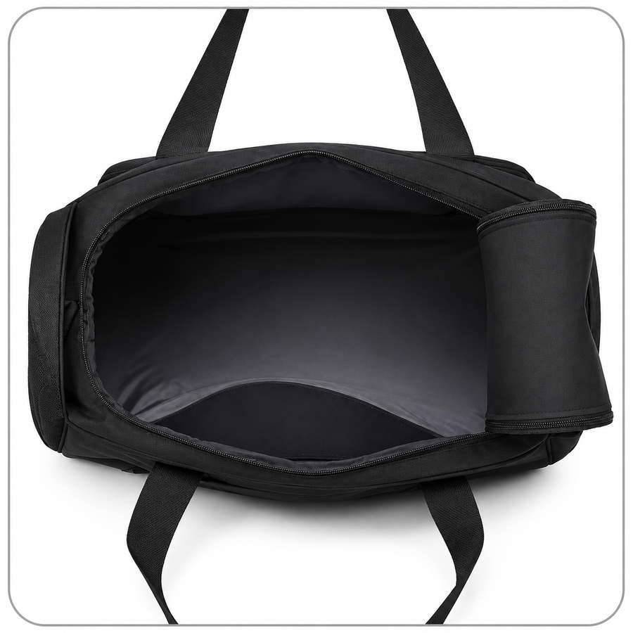 KARAGANDA Sac de Voyage, 54x26x27 cm, Oxford, Noir