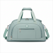 KARAGANDA Sac de Voyage, 54x26x27 cm, Oxford, Bleu Clair