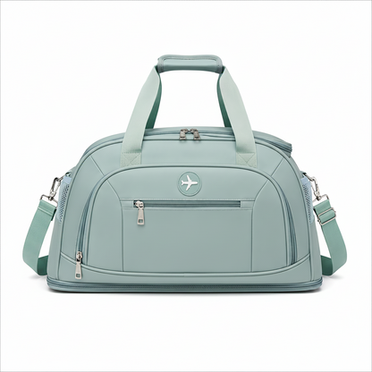 KARAGANDA Sac de Voyage, 54x26x27 cm, Oxford, Bleu Clair