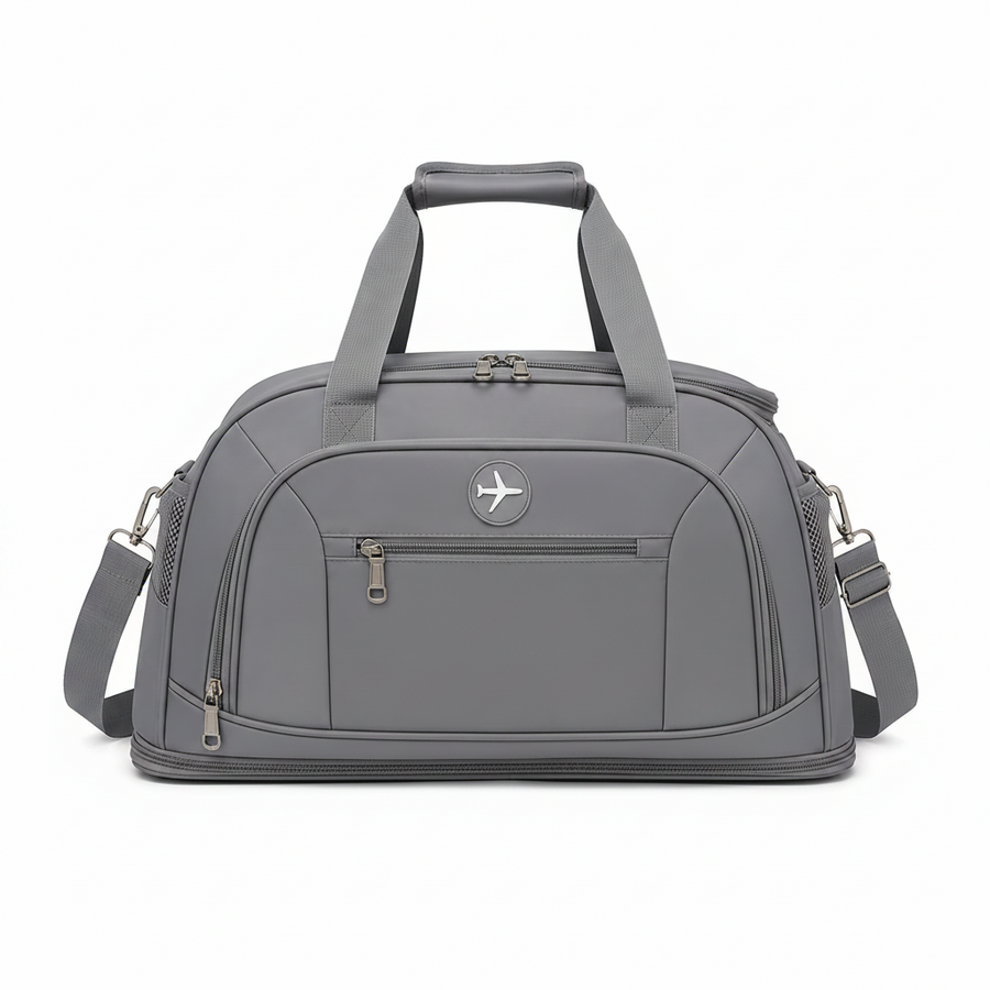 KARAGANDA Sac de Voyage, 54x26x27 cm, Oxford, Gris