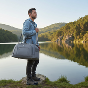 KARAGANDA Sac de Voyage, 54x26x27 cm, Oxford, Gris