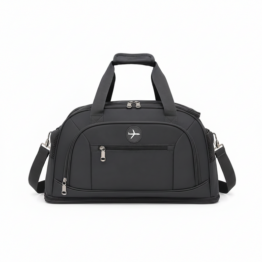 KARAGANDA Sac de voyage, 54x26x27 cm, Oxford, gris foncé