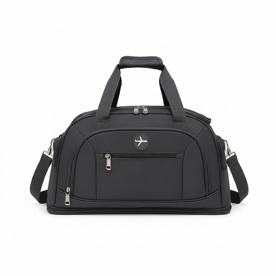 KARAGANDA Sac de voyage, 54x26x27 cm, Oxford, gris foncé