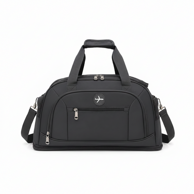 KARAGANDA Sac de voyage, 54x26x27 cm, Oxford, gris foncé