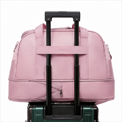KARAGANDA Sac de Voyage, 54x26x27 cm, Oxford, Rose