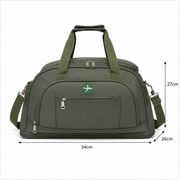 KARAGANDA Sac de Voyage, 54x26x27 cm, Oxford, Vert