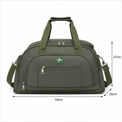 KARAGANDA Sac de Voyage, 54x26x27 cm, Oxford, Vert