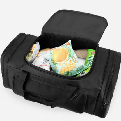 Sac de voyage KOSTANAY, 60x30x26 cm, Oxford, noir