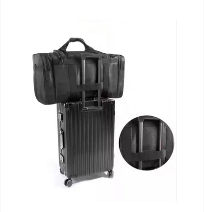 Sac de voyage KOSTANAY, 60x30x26 cm, Oxford, noir