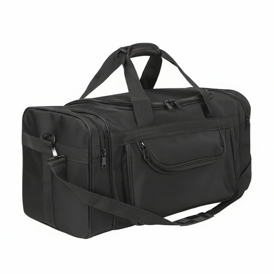Sac de voyage KOSTANAY, 60x30x26 cm, Oxford, noir