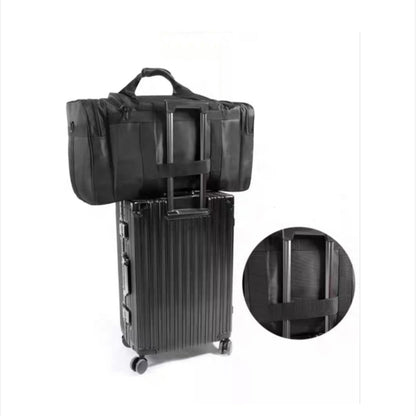 KOSTANAY Sac de voyage, 80x35x38 cm, Oxford, Noir