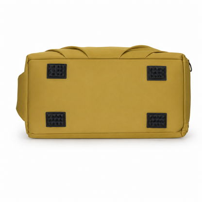 SHYMKENT Sac de voyage, 46x22x28cm, Oxford, jaune