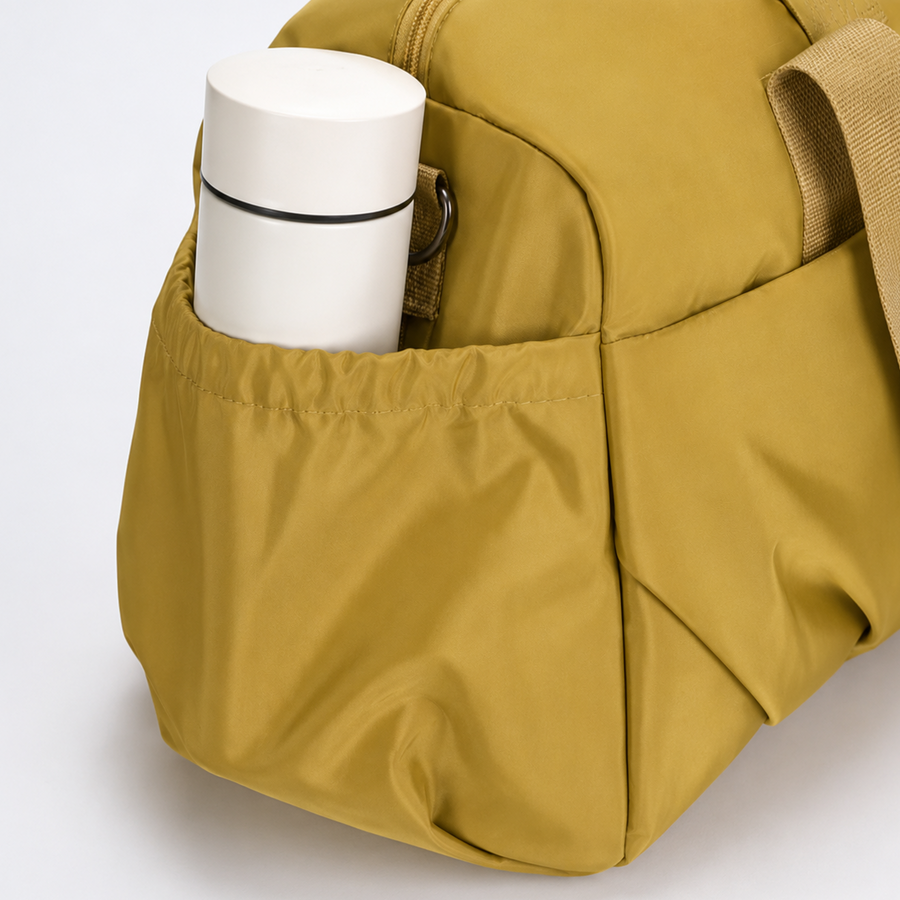 SHYMKENT Sac de voyage, 46x22x28cm, Oxford, jaune