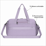 SHYMKENT Sac de voyage, 46x22x28cm, Oxford, Violet
