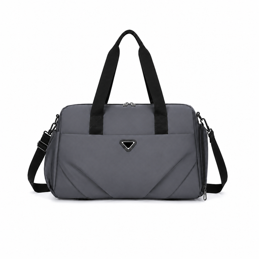 SHYMKENT Sac de voyage, 46x22x28cm, Oxford, gris foncé