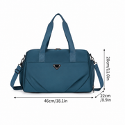 SHYMKENT Sac de voyage, 46x22x28cm, Oxford, vert