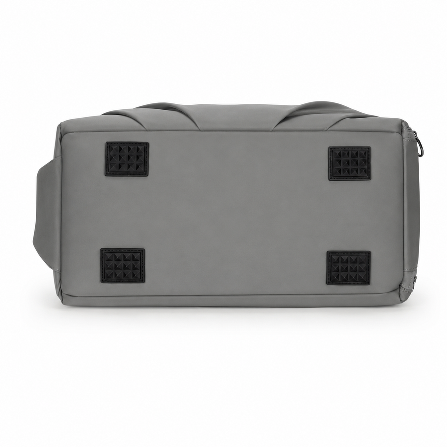 SHYMKENT Sac de voyage, 46x22x28cm, Oxford, gris vert