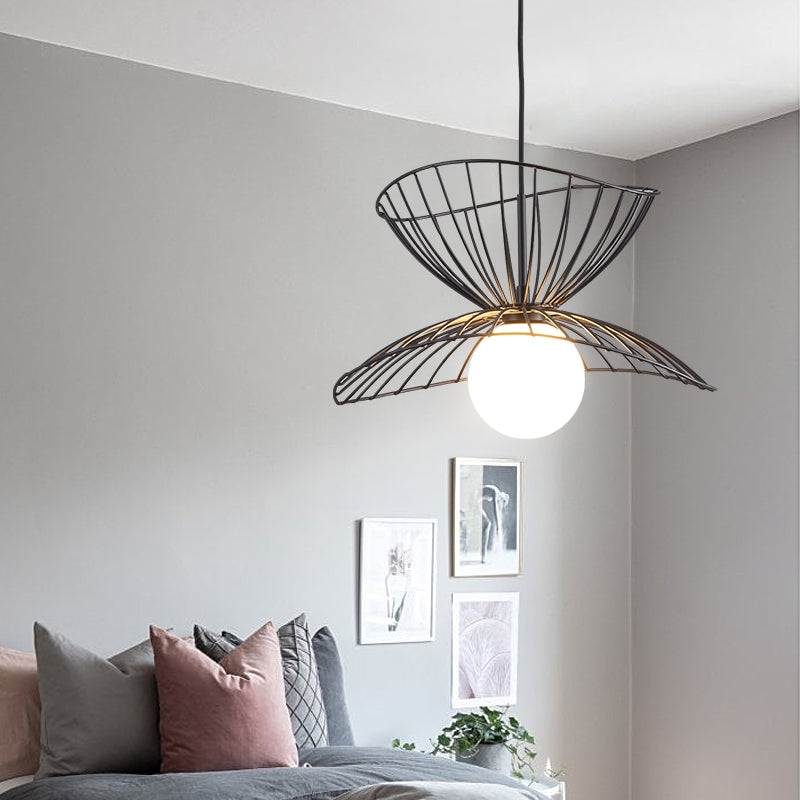 Suspension Egemen 1x E27 Noir