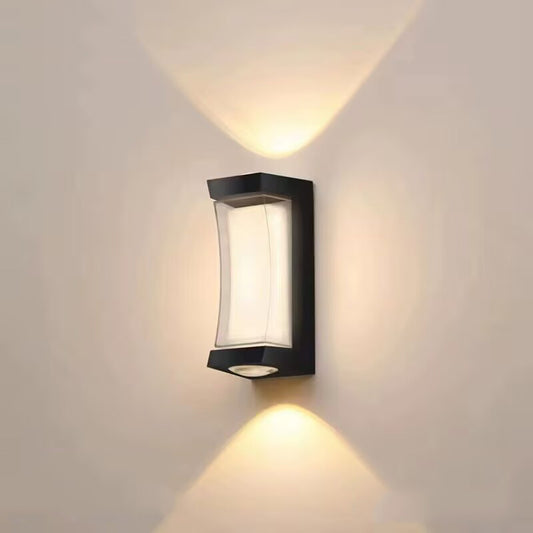 Applique murale extérieure LED AX150BK 7W Blanc Noir