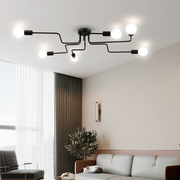 MODERNIST Hexa 6 Lustre, 6x E27, Noir, Design Moderne