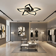 Lustre LED LT660/5BK, 5 éléments, 54W, lumière 3000/4000/6000K, noir, hauteur réglable