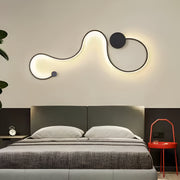 Lampe LED Delilah 38W Décorative Lumière Froide/Chaude/Neutre Métal et SIlicone Noir