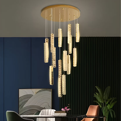 Lustre Cristal LED 80W Amiri 60Cm