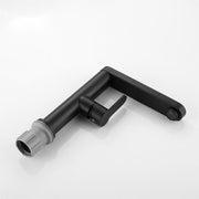 Robinet de lavabo, sanitaire en laiton, noir, 9107H