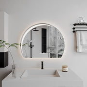 Miroir LED ovale, anti-buée, 70x63cm, Z014 Basic Touch
