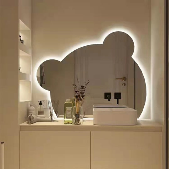 Miroir LED Ursulet, 110X80, Tactile, Système Antibuée, Dimable E66/110X80 Miroirs Korman E Default Title Alessandro Design