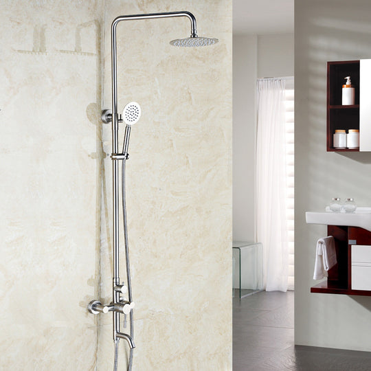 Colonne de douche, acier inoxydable SUS304, satiné, LY003 Robinets et colonnes de douche Titre par défaut Alessandro Design