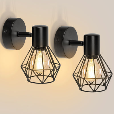 Lustre avec abat-jour, GRACIE, LC365/1BK, Diamant, 1XE14, Noir, Métal