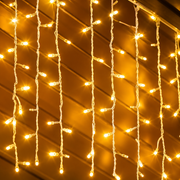Rideau lumineux LED installation de Noël, lumière chaude, 300 x 300 cm, 300 LED