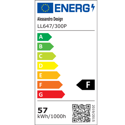 Lustre LED SQUARE 57W, 3 Carrés, Lumière Froid/Chaud/Neutre, Blanc
