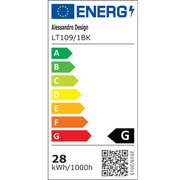 Lustre LED suspendu avec télécommande, cristaux K9, 28W, 1 cercle, lumière froide/chaude/neutre, dimmable, noir, hauteur réglable