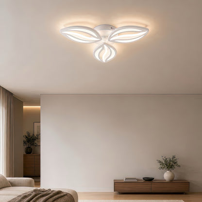 LT280-3WH - lustră LED ORCHID albă cu 3 petale, vedere de produs