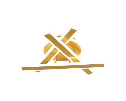 Lustre LED avec télécommande LT755/3GD, 62,2W, 40*5,5*10, IP20, lumière froide/chaude/neutre, variable, or, fer, plexiglas