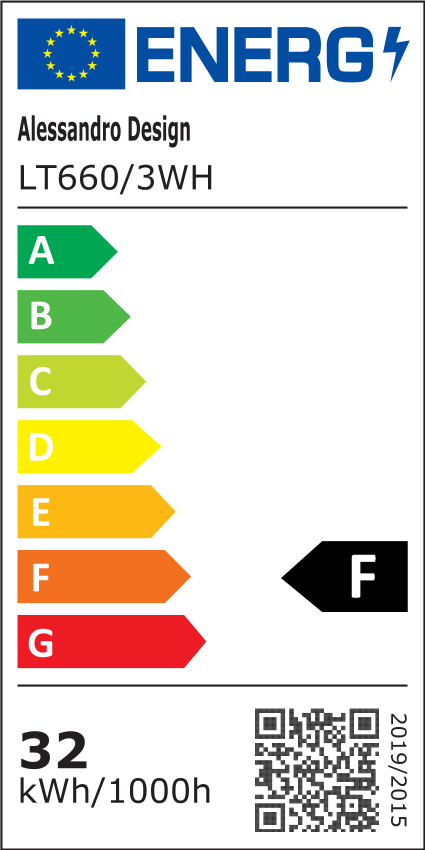 Lustre LED avec télécommande LOTUS 32W, 3 pétales, Lumière Froide/Chaude/Neutre, Dimmable, Blanc