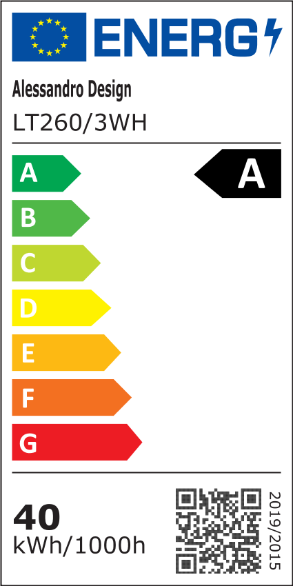 Lustre LED avec télécommande BLOSSOM 40W, 3 Pétales, Lumière Froide/Chaude/Neutre, Dimmable, Blanc