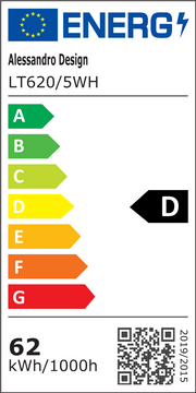 Lustre LED avec télécommande SAKURA 62W, 5 pétales, Lumière froide/chaude/neutre, Dimmable, Blanc