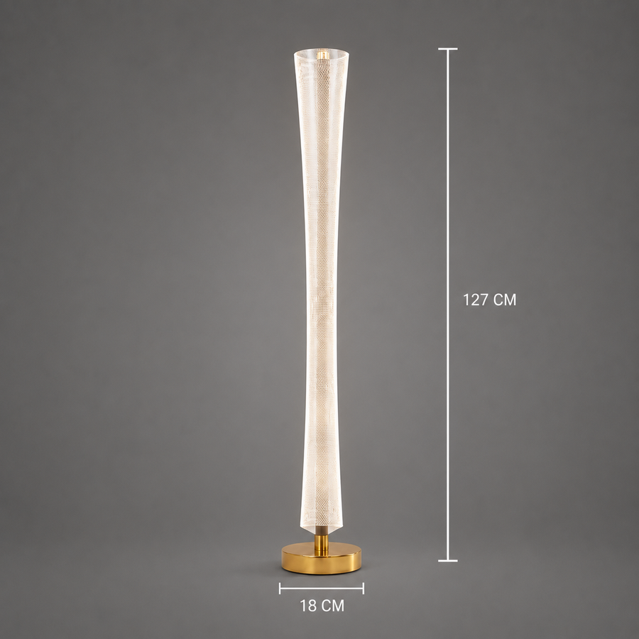 Lampe LED Augustinus 40W moderne 127Cm