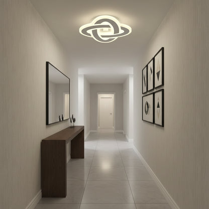 Lustre LED CRINELLA 45W, diamètre 23cm, lumière froide/chaude/neutre, lustre LED blanc Default Title Alessandro Design