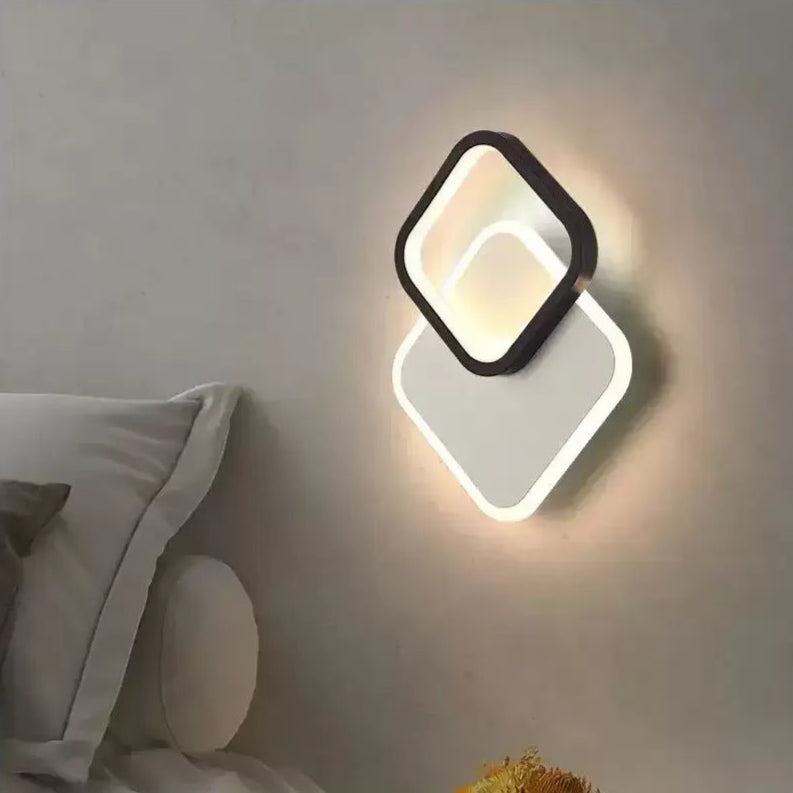 Lustre LED MARCELO 30W, Lumière Froide/Chaude/Neutre Noir Blanc