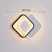 Lustre LED MARCELO 30W, Lumière Froide/Chaude/Neutre Noir Blanc