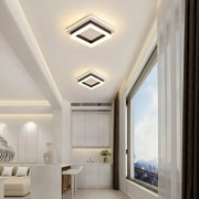 Lustre LED MODERNE 25W, Dimensions 19,5x19,5 cm, Carré, Lumière Froid/Chaud/Neutre, Lustres LED Noirs Titre par défaut Alessandro Design