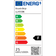Lustre LED MODERNE 25W, Dimensions 19,5x19,5 cm, Carré, Lumière Froid/Chaud/Neutre, Lustres LED Noirs Titre par défaut Alessandro Design